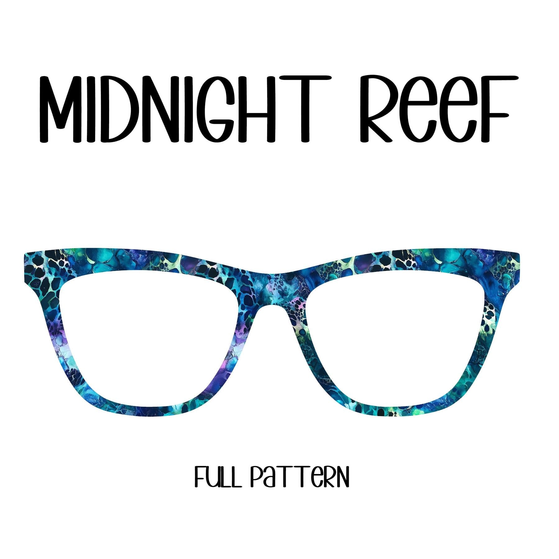 MIDNIGHT REEF Eyewear Toppers, comes with N52 magnets
