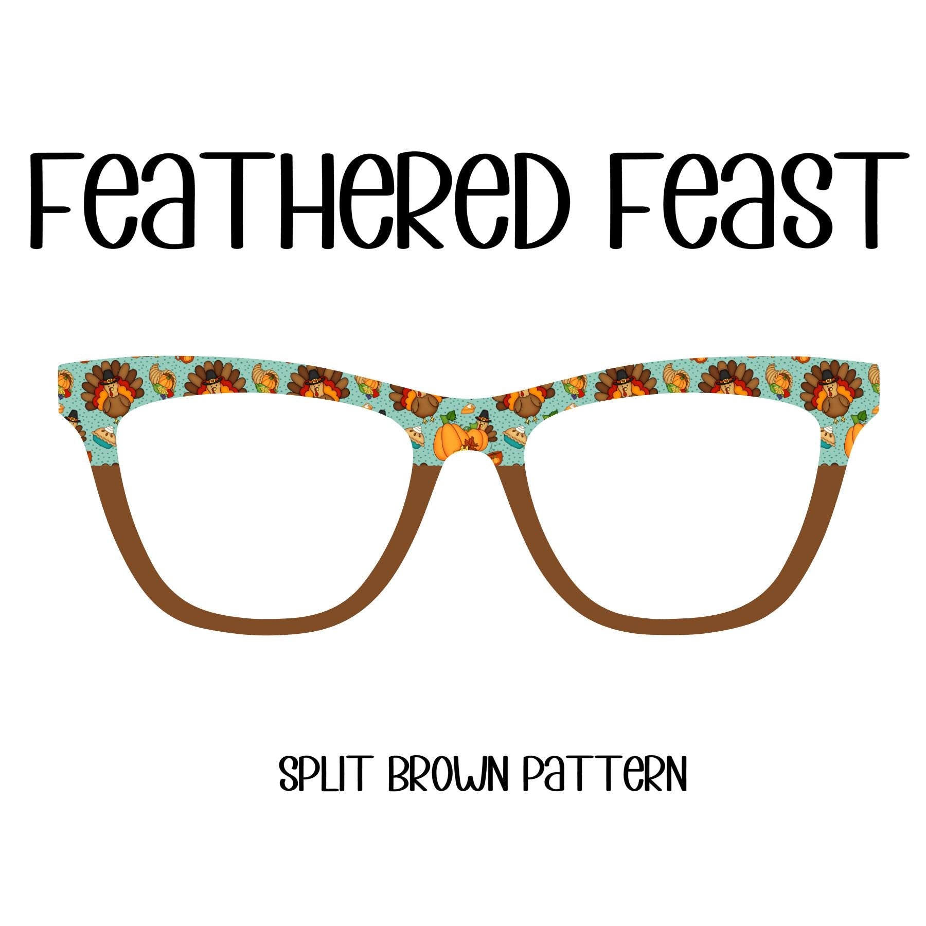 FEATHERED FEAST Eyewear Toppers, comes with N52 magnets