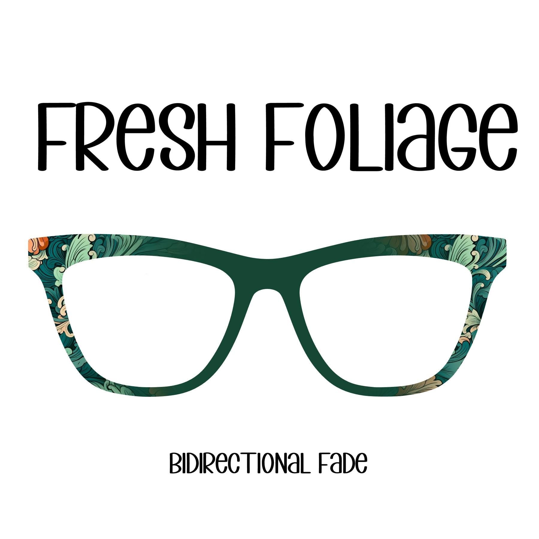 FRESH FOLIAGE Horizontal Gradient Eyewear Topper, comes with N52 magnets