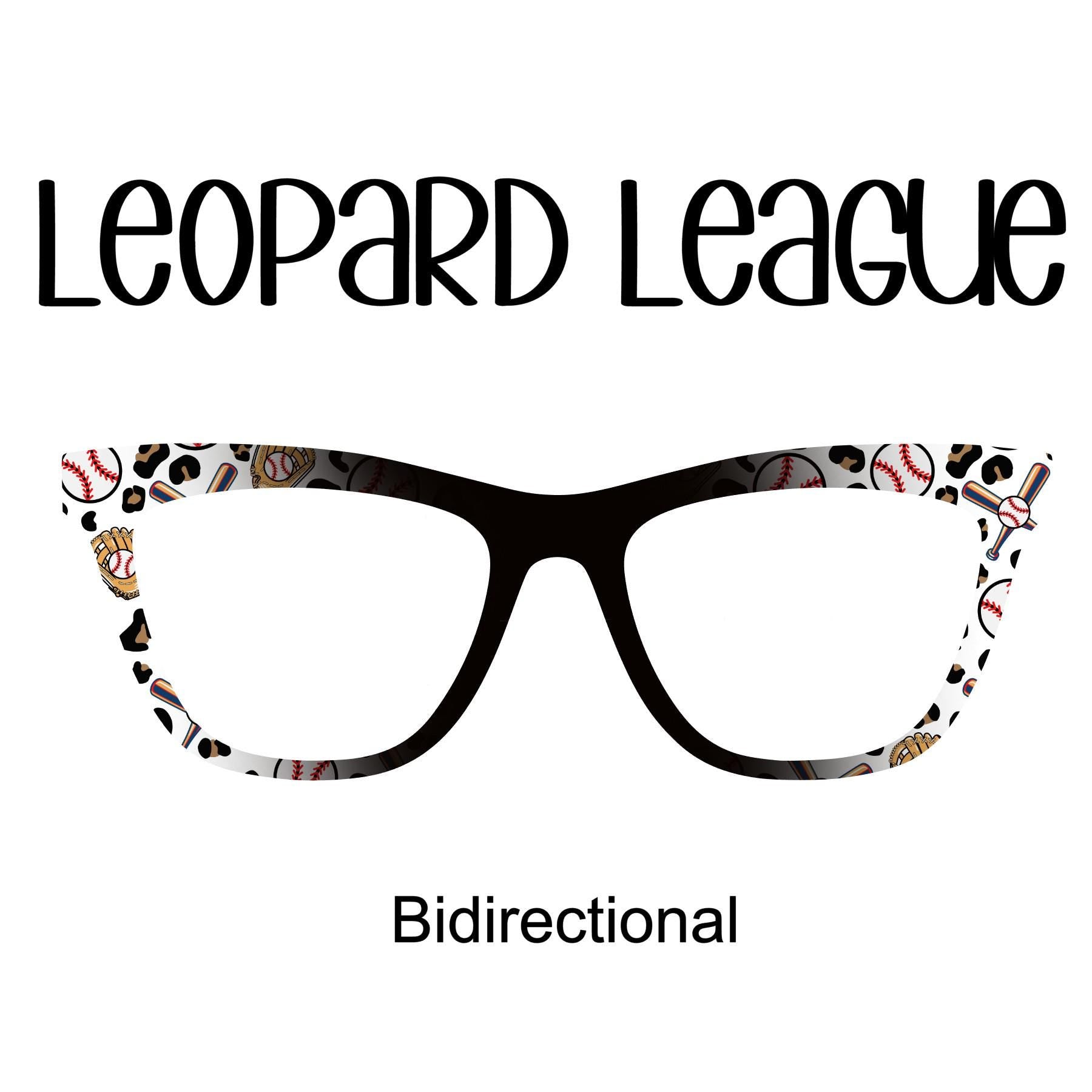 LEOPARD LEAGUE Eyewear Toppers, comes with N52 magnets