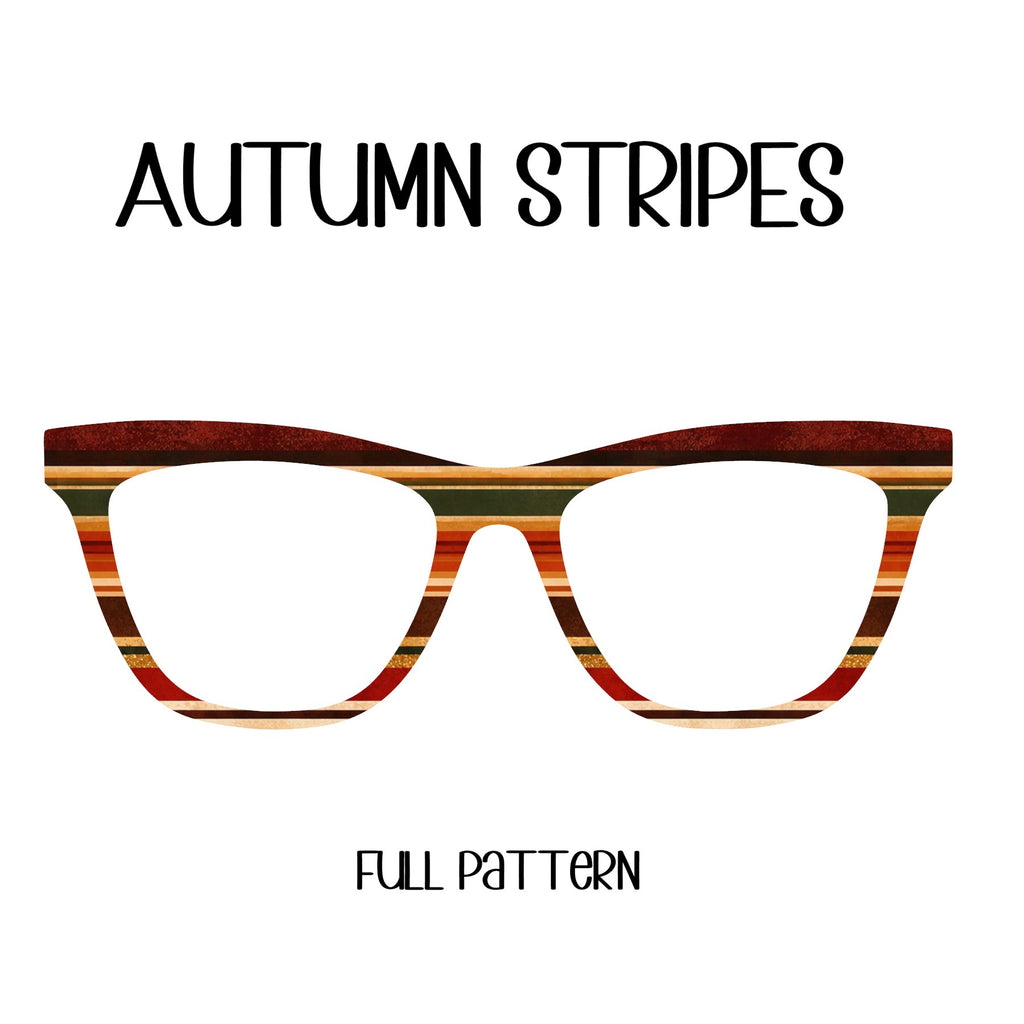 AUTUMN STRIPES Eyewear Toppers, comes with N52 magnets