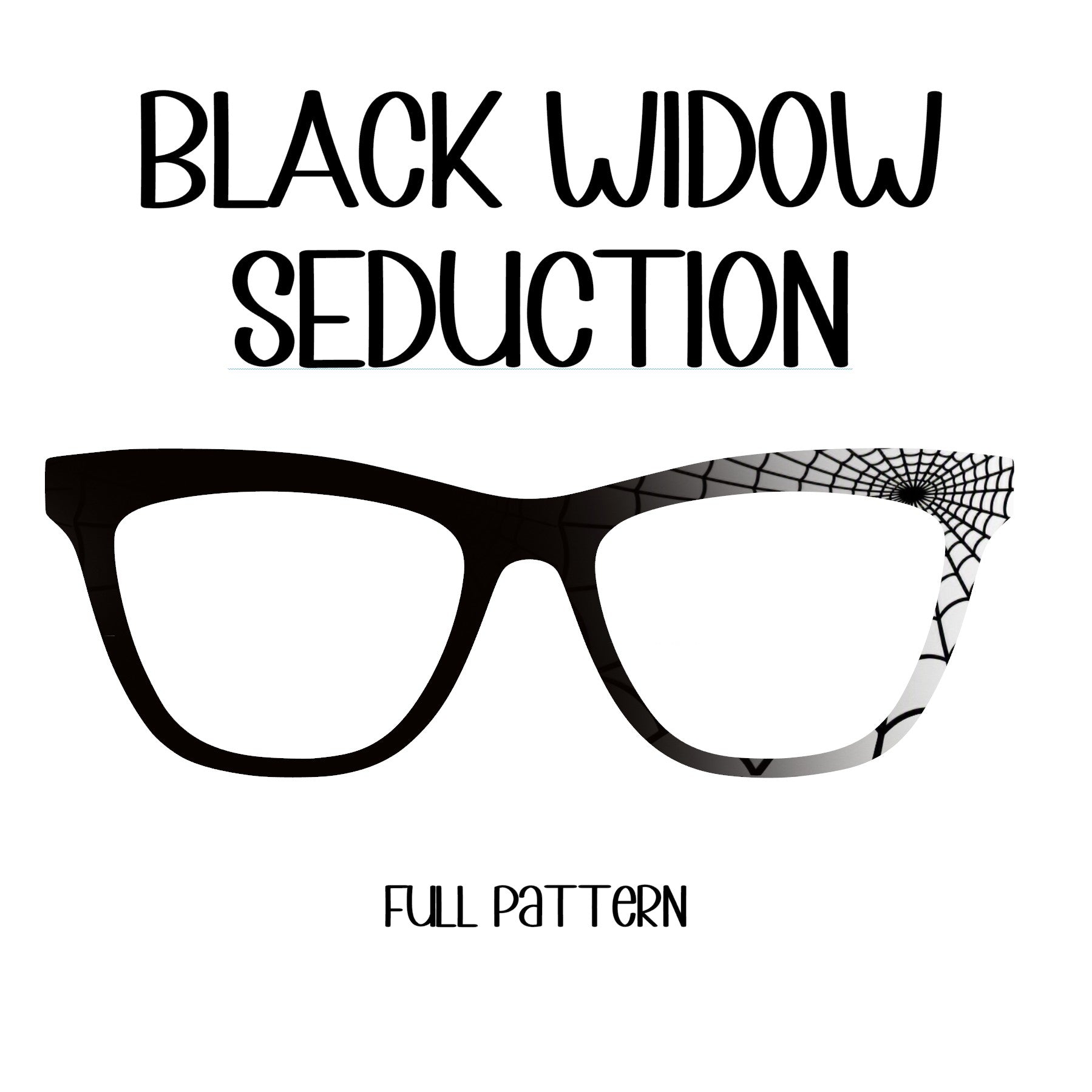 BLACK WIDOW SEDUCTION Eyewear Toppers, comes with N52 magnets