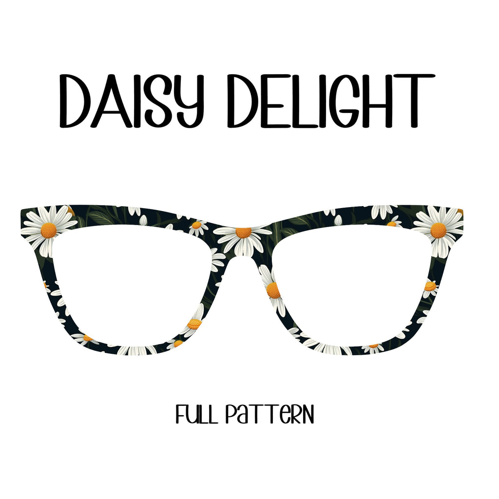 DAISY DELIGHT TEXTURIZED Eyewear Toppers, comes with N52 magnets attached