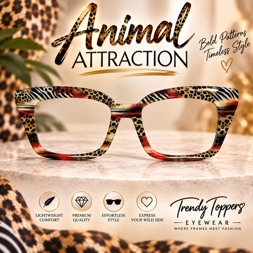 ANIMAL ATTRACTION Eyewear Toppers, comes with N52 magnets