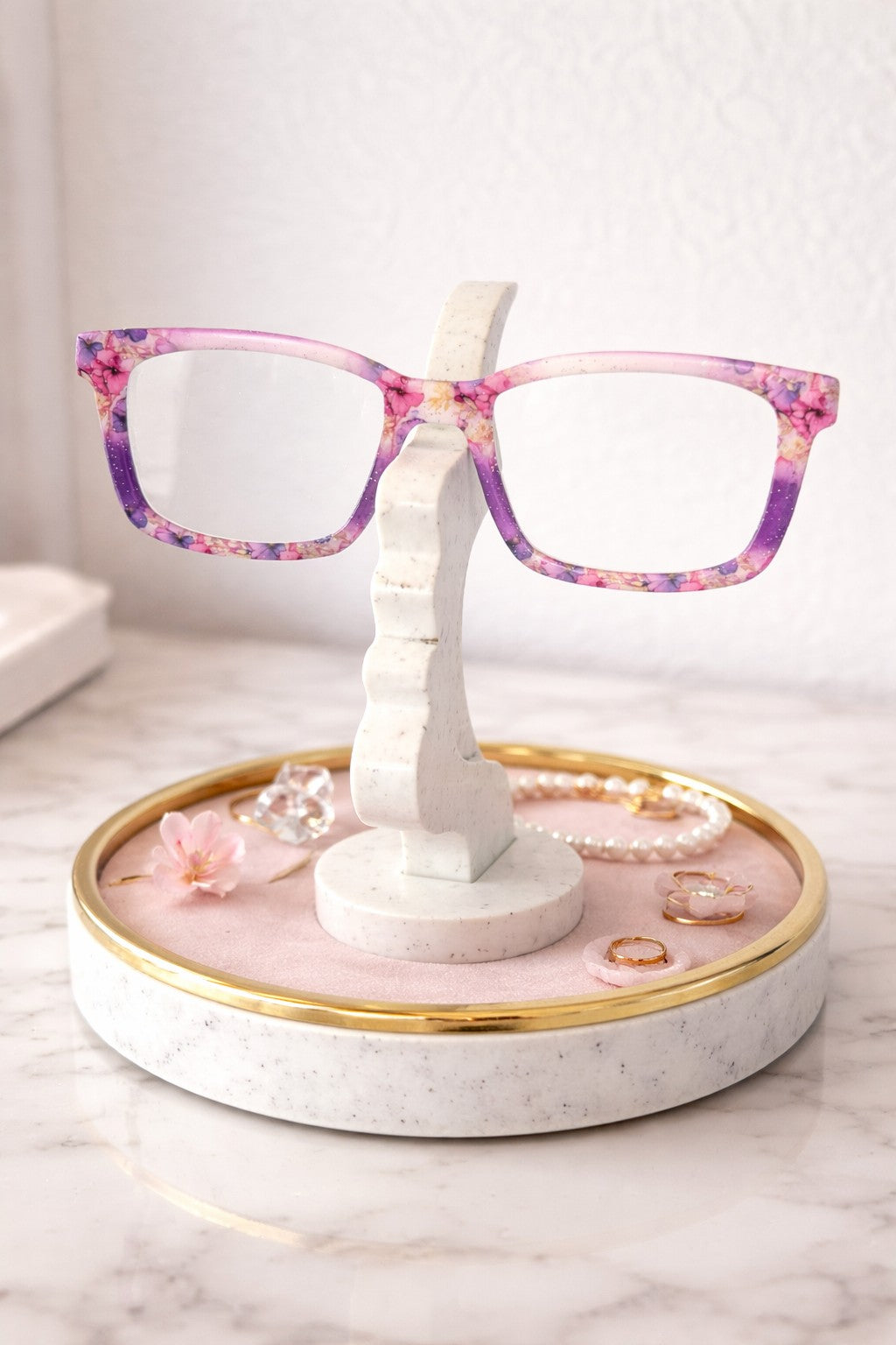 ENCHANTED BLOOMS Eyewear Toppers, comes with N52 magnets attached