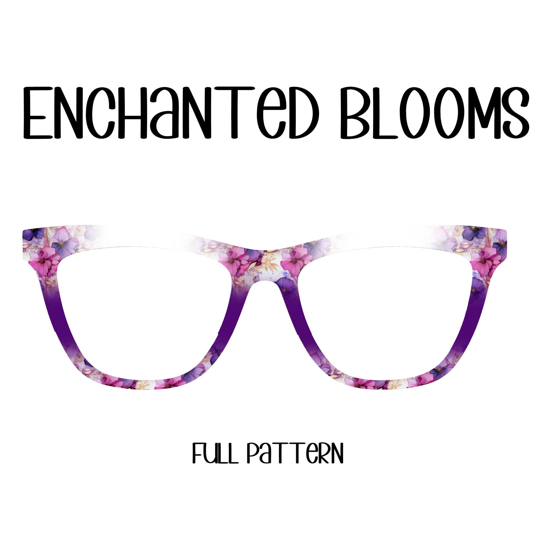 ENCHANTED BLOOMS Eyewear Toppers, comes with N52 magnets attached