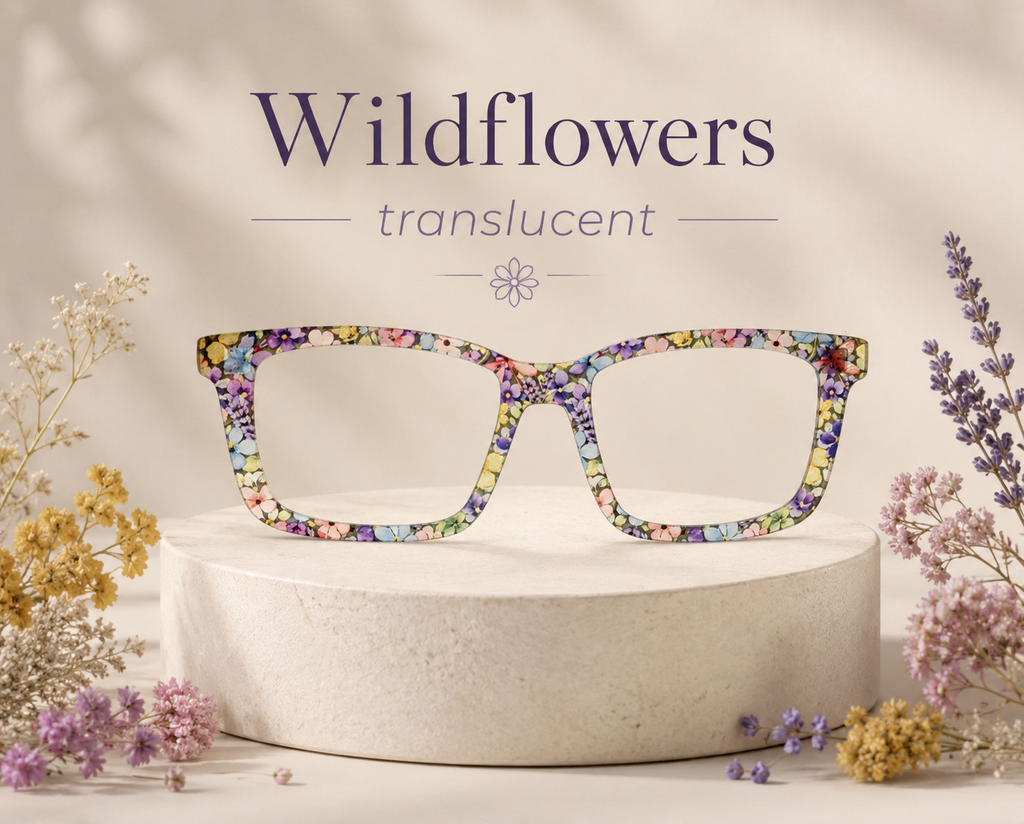 WILDFLOWERS Eyewear Toppers, comes with N52 magnets attached
