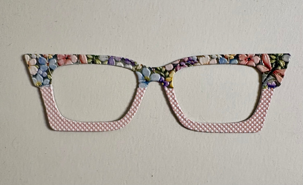 WILDFLOWERS TEXTURIZED Eyewear Toppers, comes with N52 magnets attached