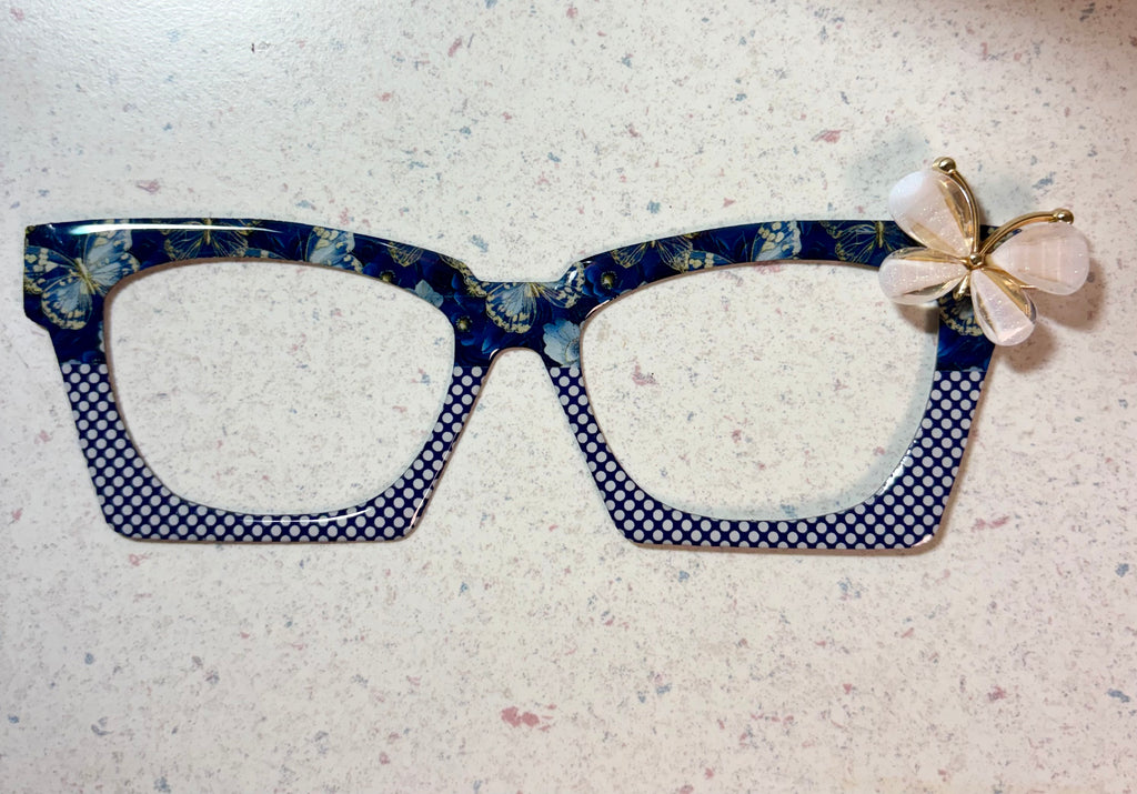 BUTTERFLY KISSES Eyewear Toppers, comes with Charm and N52 magnets