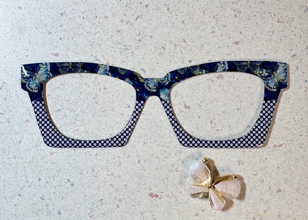 BUTTERFLY KISSES Eyewear Toppers, comes with Charm and N52 magnets