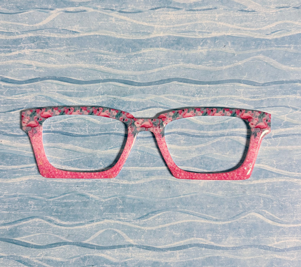 FANCY FLAMINGOS Eyewear Toppers, comes with N52 magnets