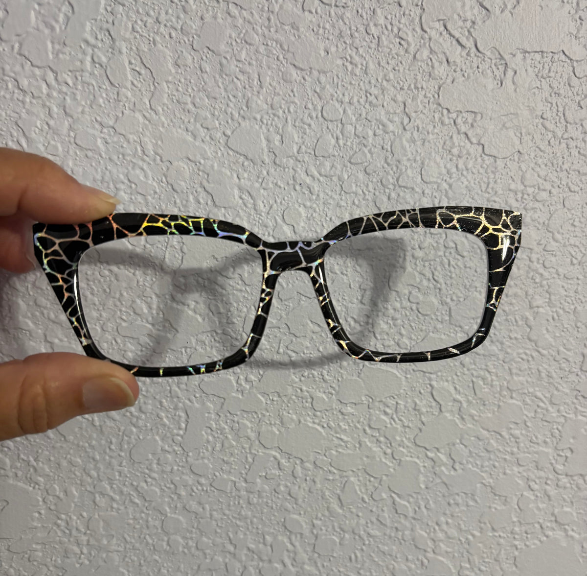 CHROMA NOIR: GLAMOUR AND GLITZ COLLECTION Eyewear Toppers, comes with N52 magnets