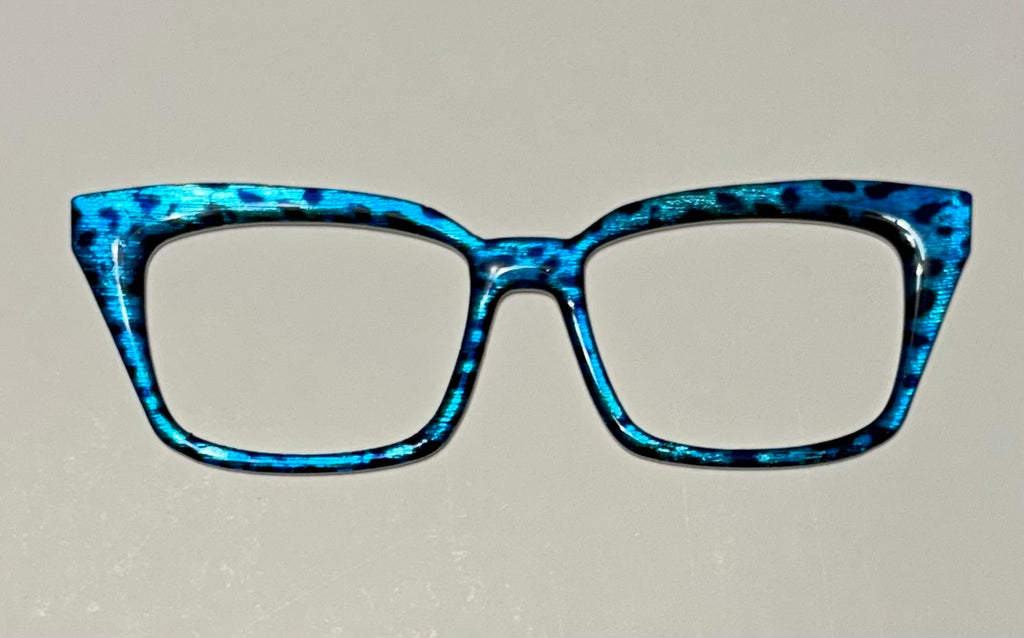 SAPPHIRE SAFARI: GLAMOUR AND GLITZ COLLECTION Eyewear Toppers, comes with N52 magnets