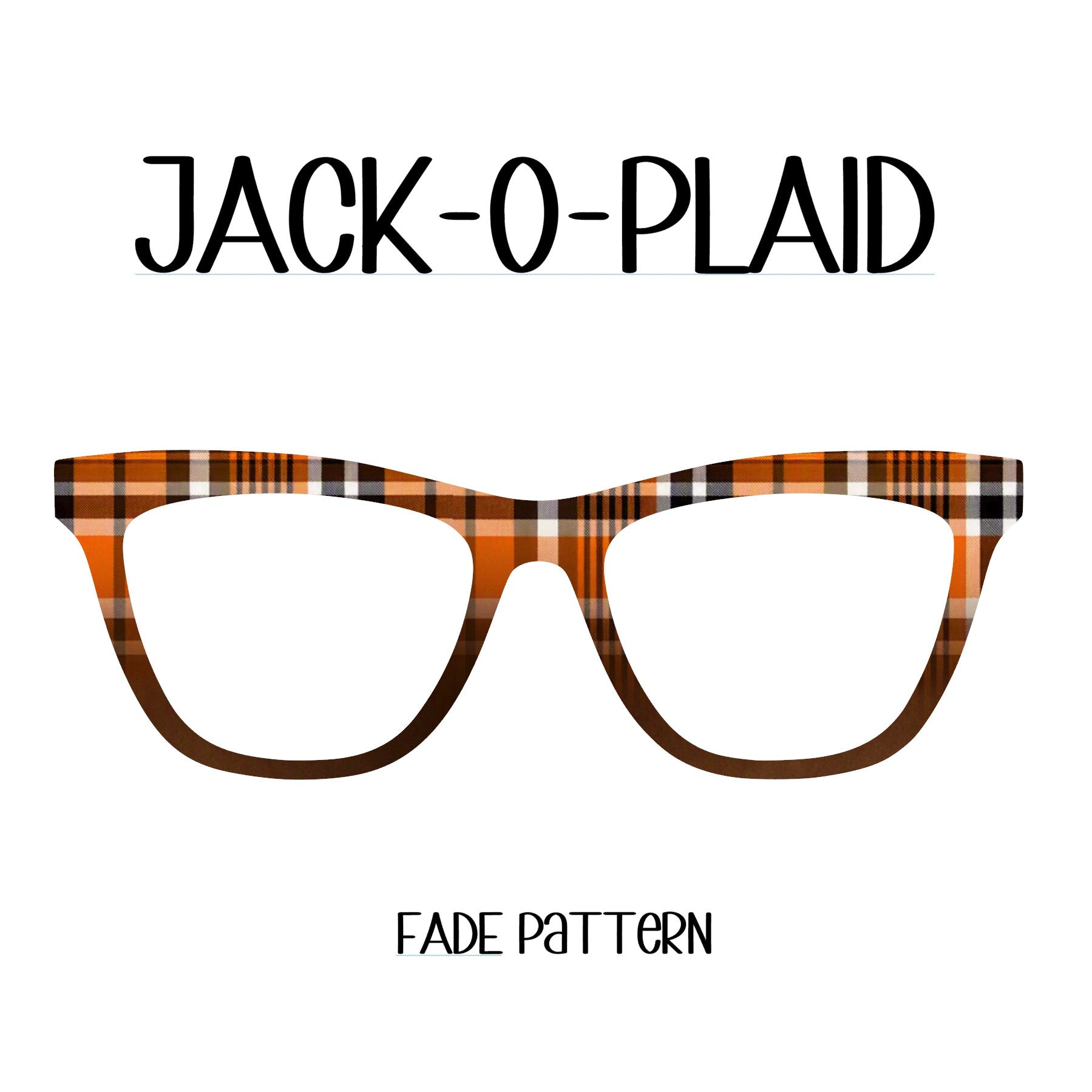 JACK-O-PLAID Eyewear Toppers, comes with N52 magnets