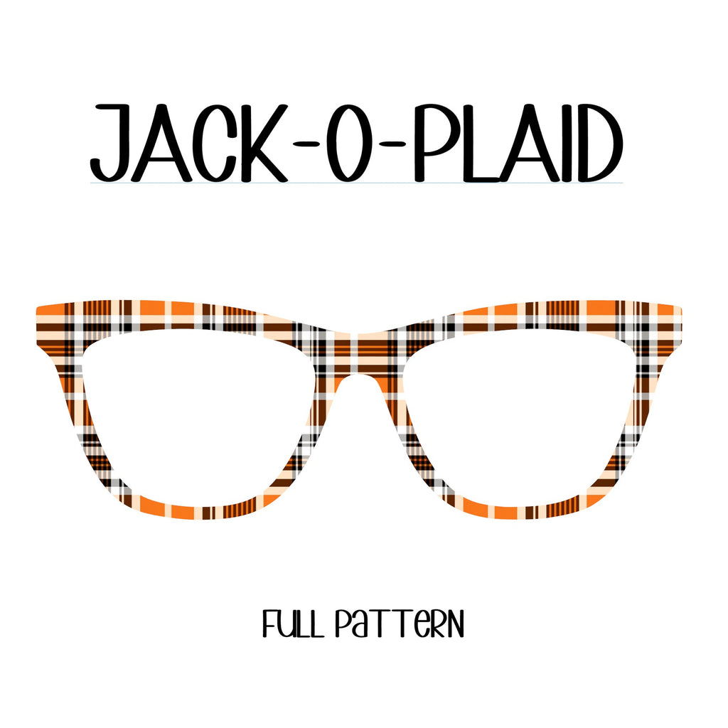 JACK-O-PLAID Eyewear Toppers, comes with N52 magnets
