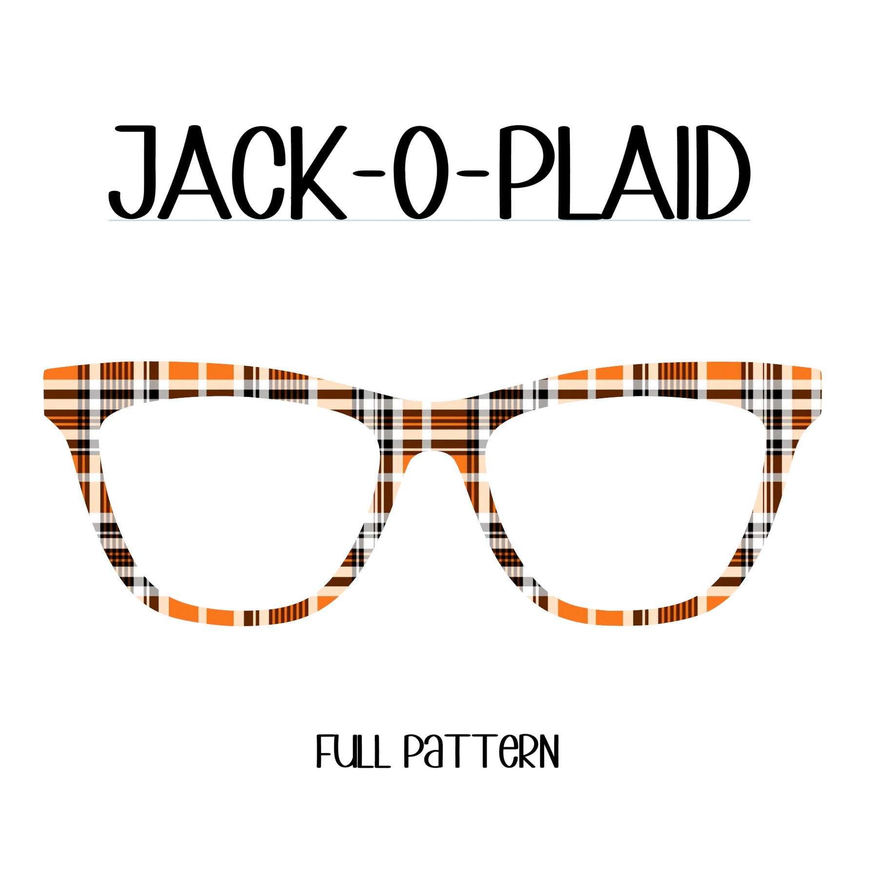 JACK-O-PLAID Eyewear Toppers, comes with N52 magnets