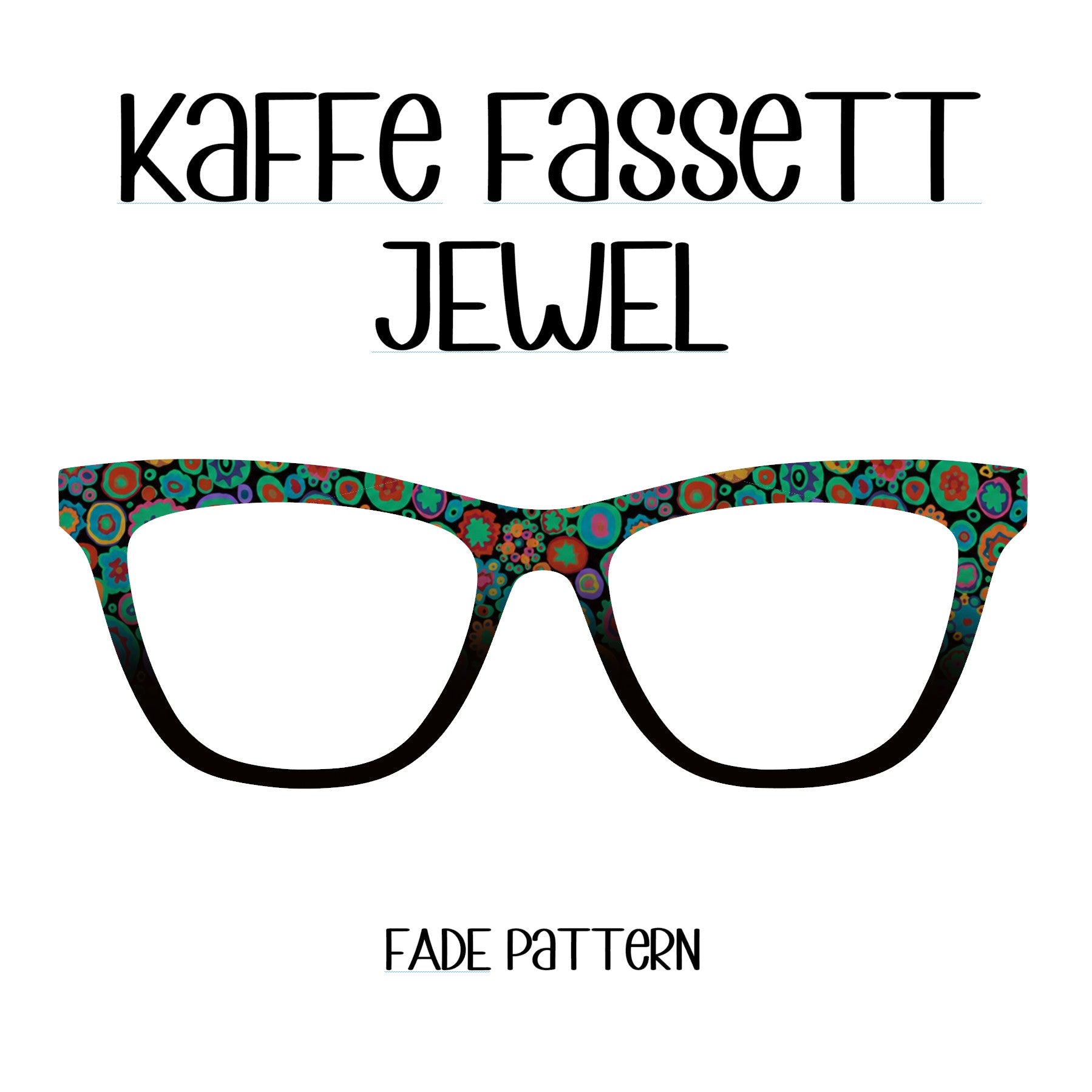 JEWEL-Kaffe Fasset Inspired Eyewear Toppers, comes with N52 magnets attached