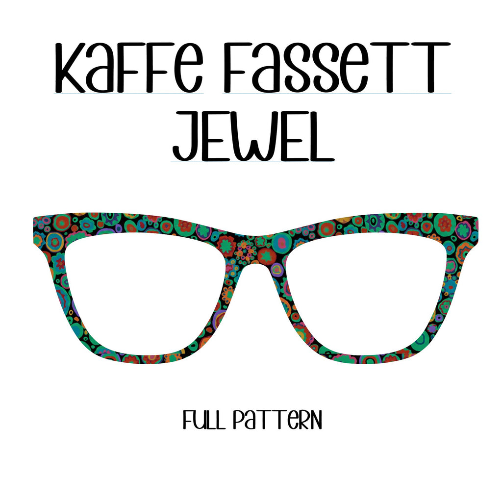 JEWEL-Kaffe Fasset Inspired Eyewear Toppers, comes with N52 magnets attached