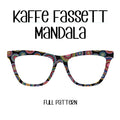 MANDALA-Kaffe Fasset Inspired Eyewear Toppers, comes with N52 magnets attached