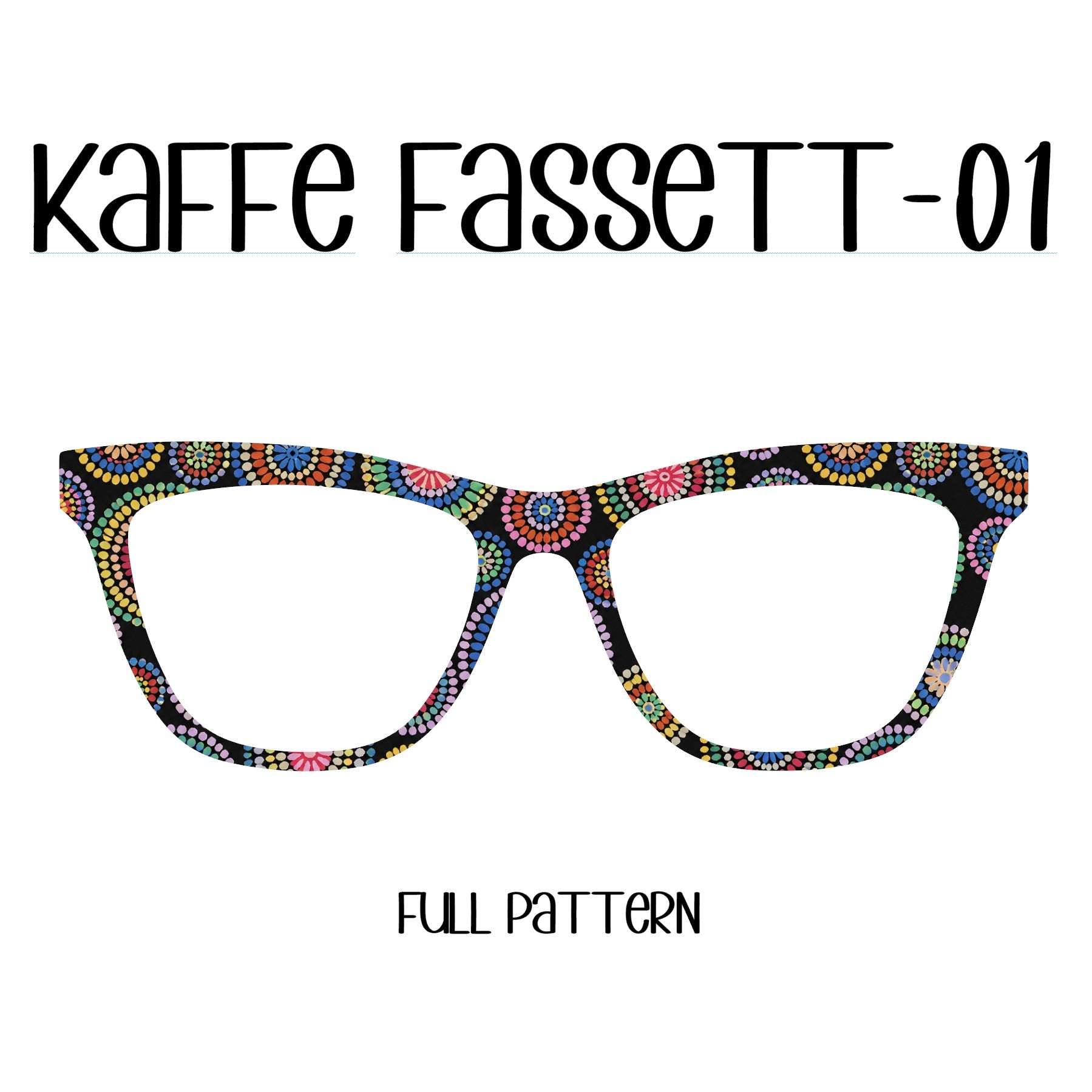 KAFFE FASSETT-01 TEXTURIZED Eyewear Toppers, comes with N52 magnets attached