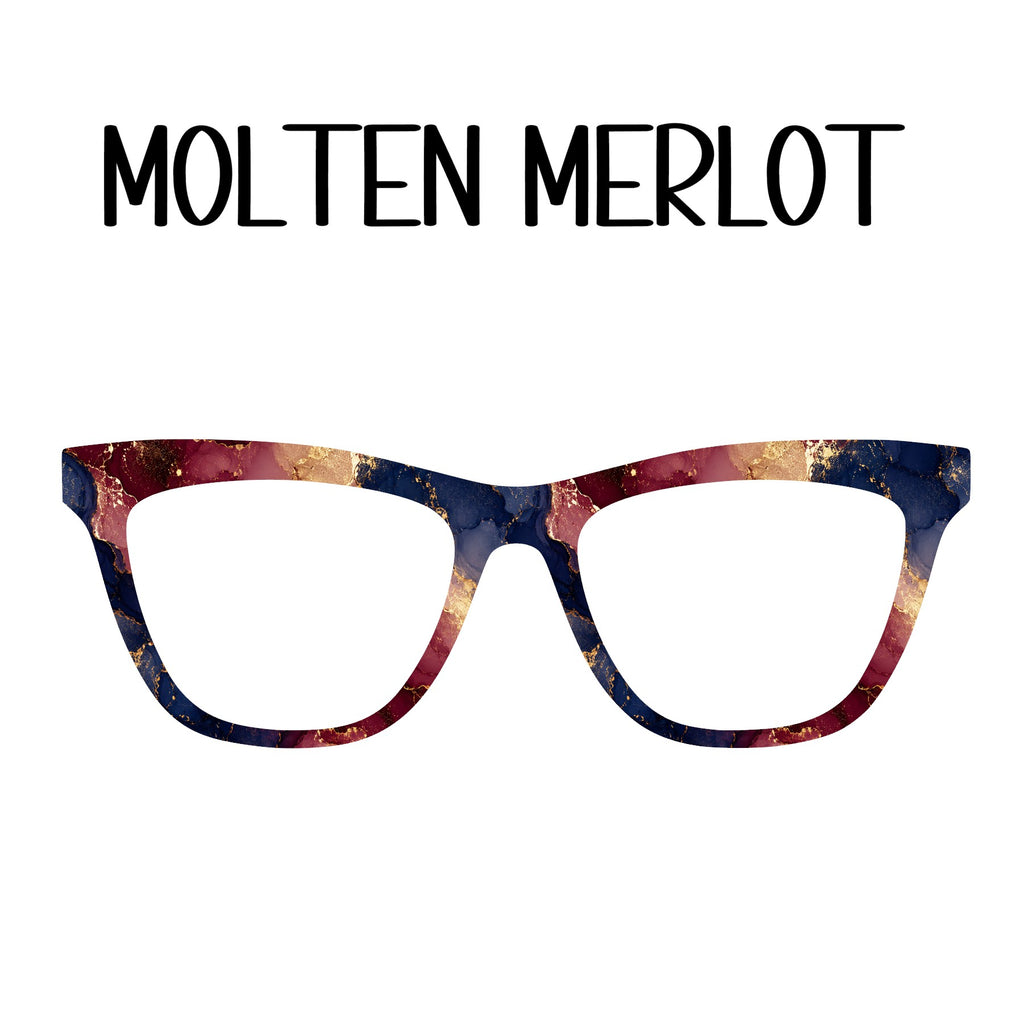 MOLTEN MERLOT Eyewear Toppers, comes with N52 magnets