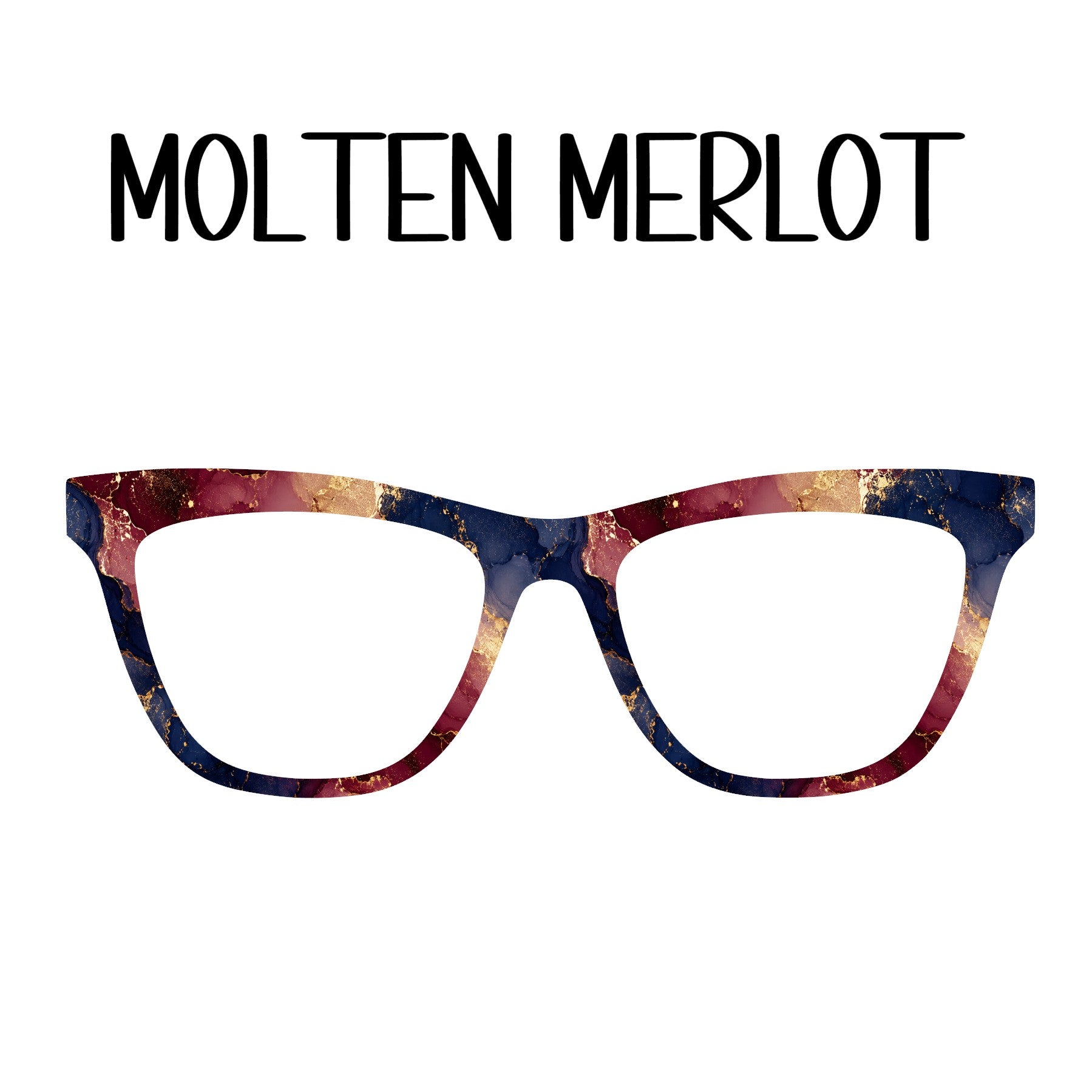 MOLTEN MERLOT Eyewear Toppers, comes with N52 magnets