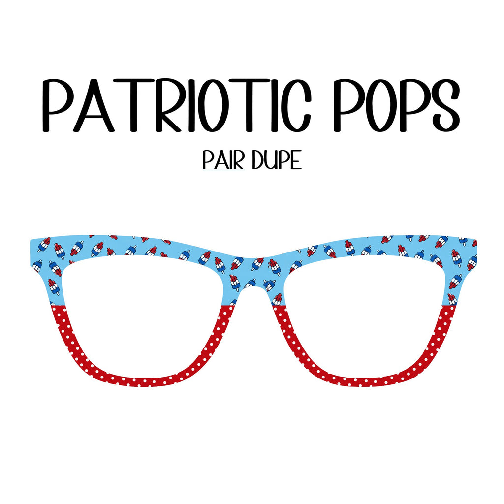PATRIOTIC POPS Eyewear Toppers, comes with N52 magnets