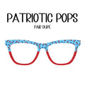PATRIOTIC POPS Eyewear Toppers, comes with N52 magnets