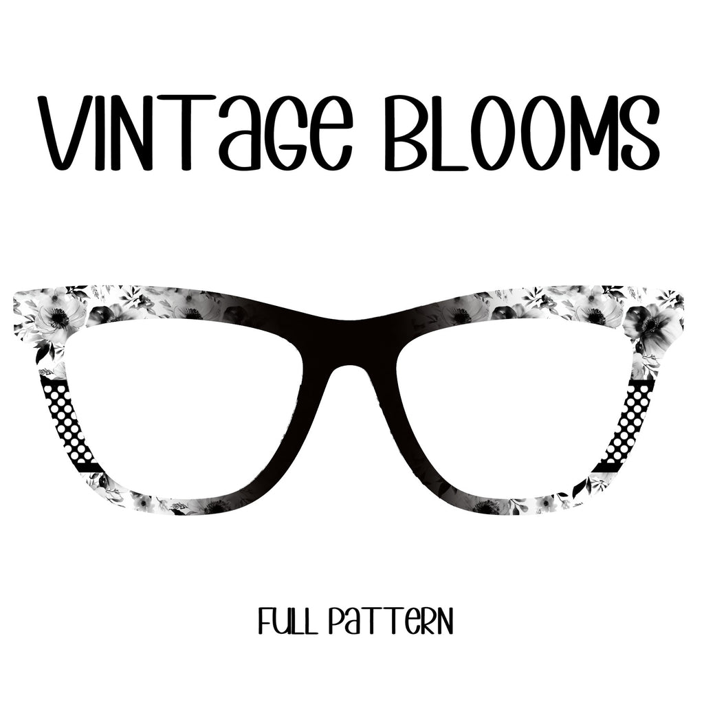 VINTAGE BLOOMS Eyewear Toppers, comes with N52 magnets