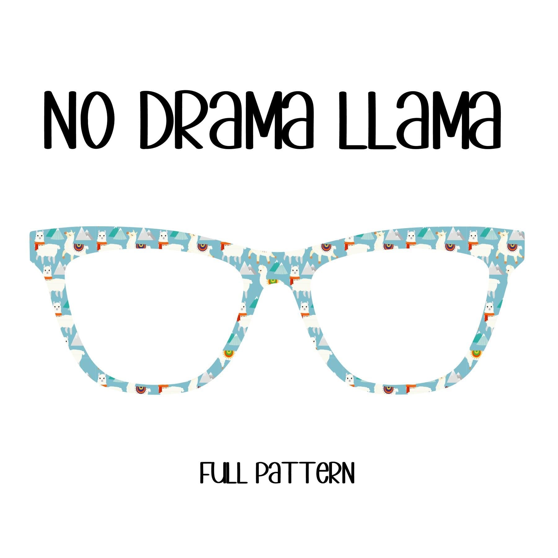 NO DRAMA LLAMA Eyewear Toppers, comes with N52 magnets