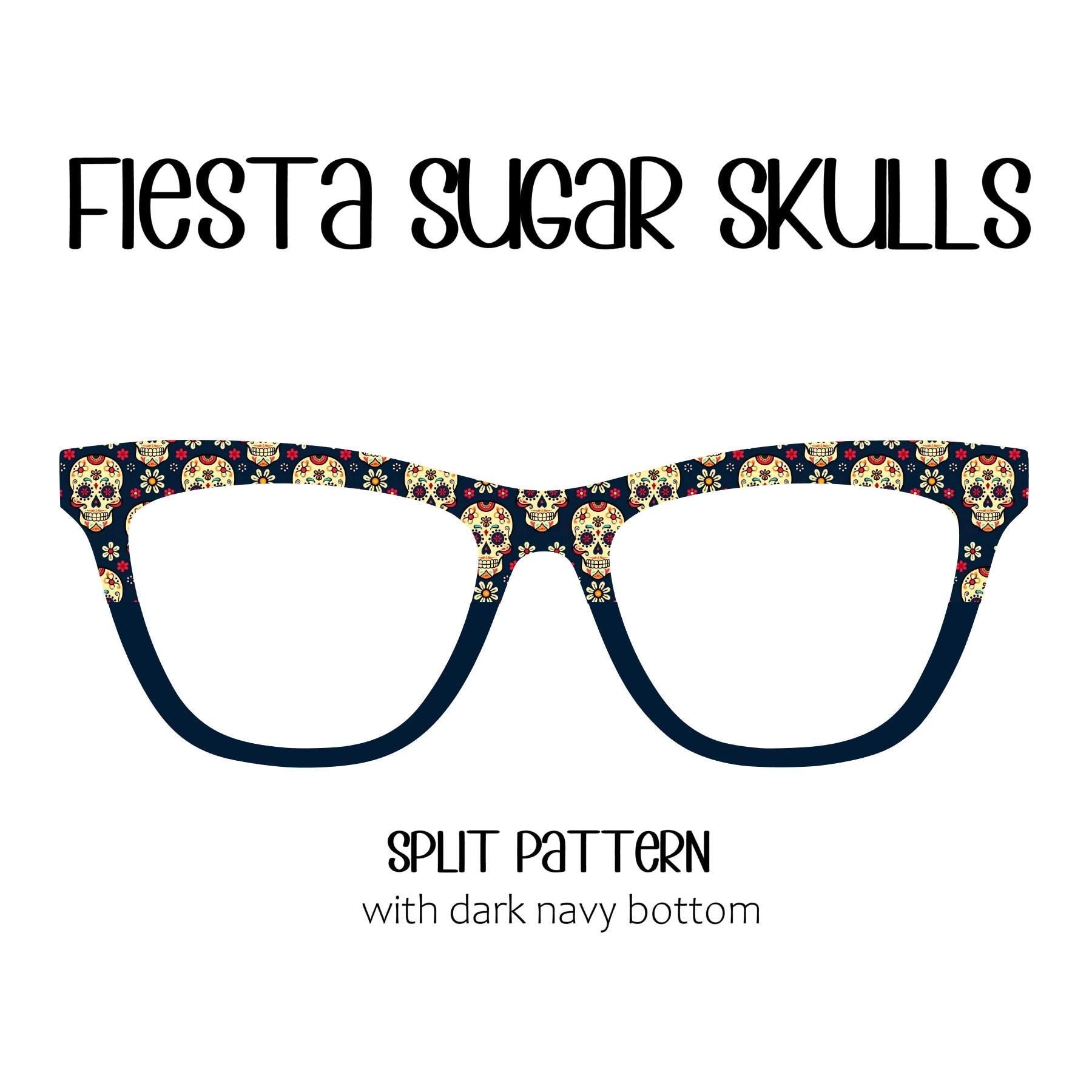 FIESTA SUGAR SKULLS Eyewear Toppers, comes with N52 magnets