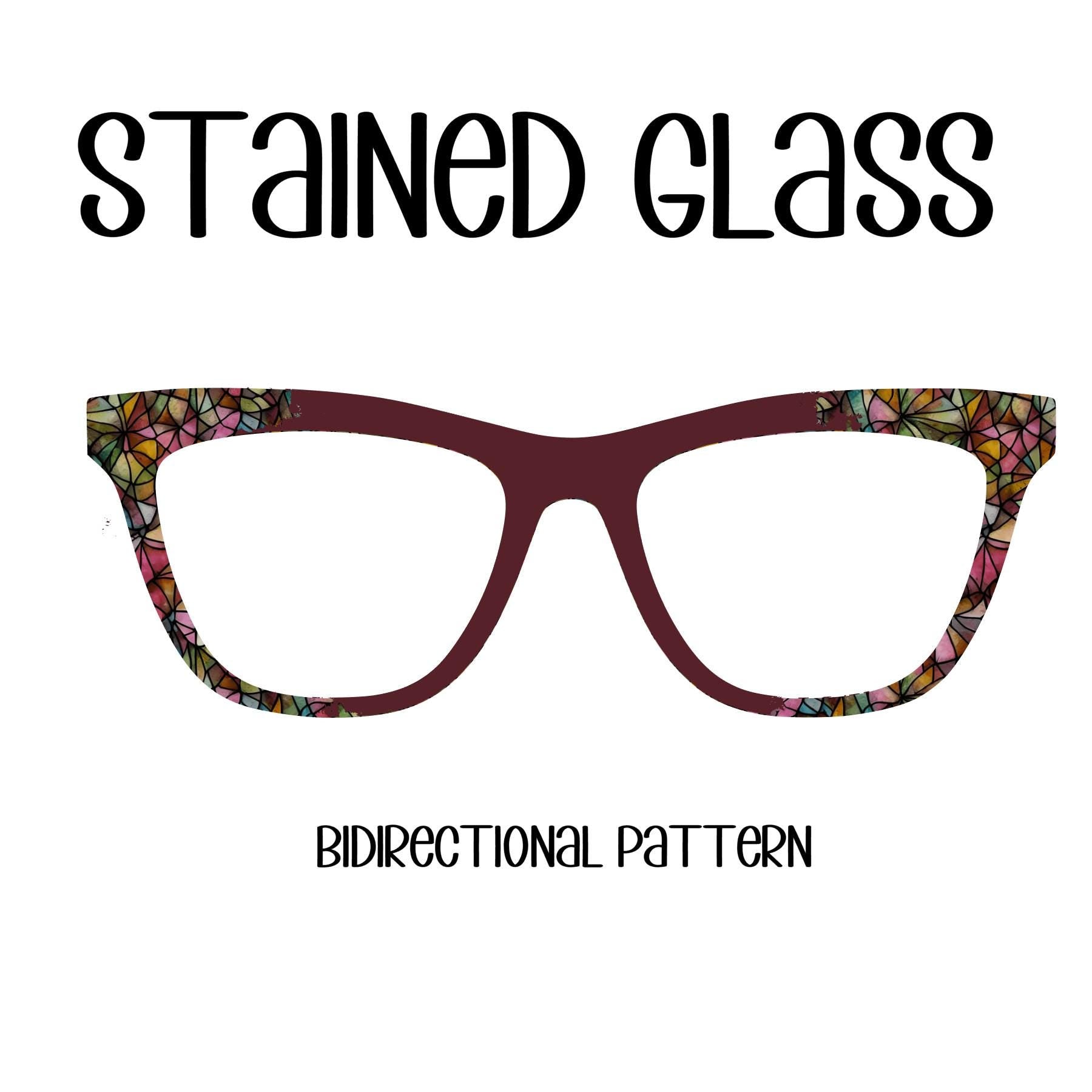 STAINED GLASS Eyewear Toppers, comes with N52 magnets