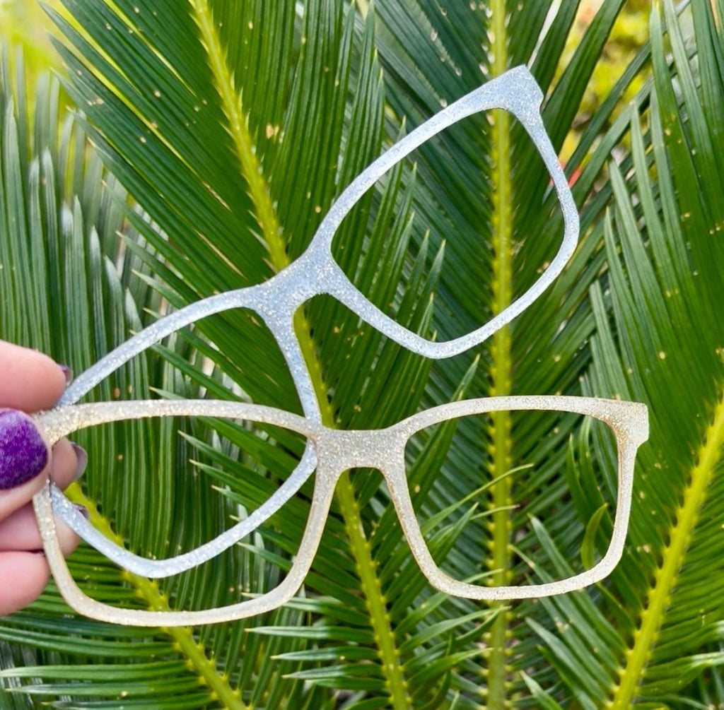 SHIMMER STACKERS-METAL Eyewear Toppers, comes with N52 magnets