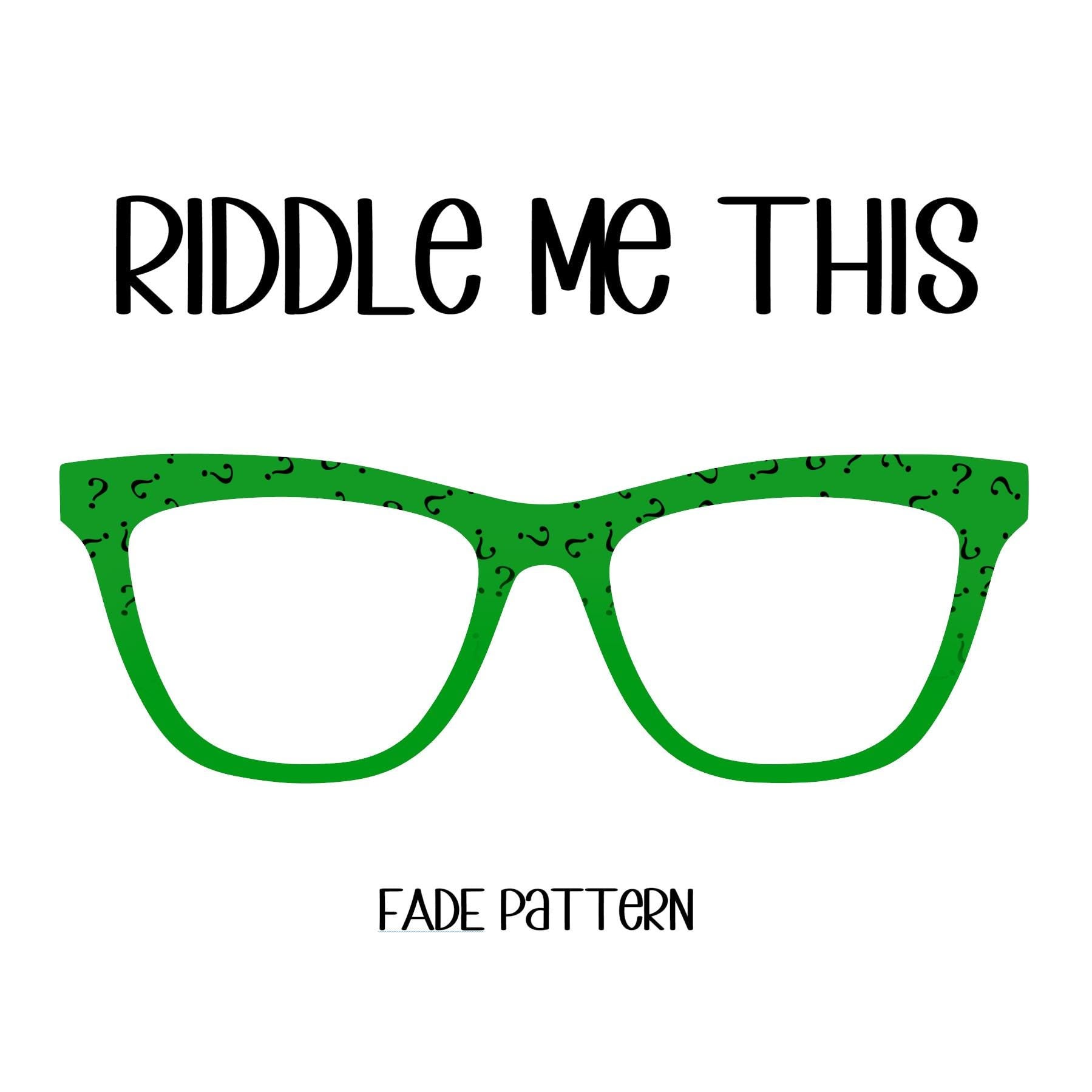 RIDDLE ME THIS Eyewear Toppers, comes with N52 magnets
