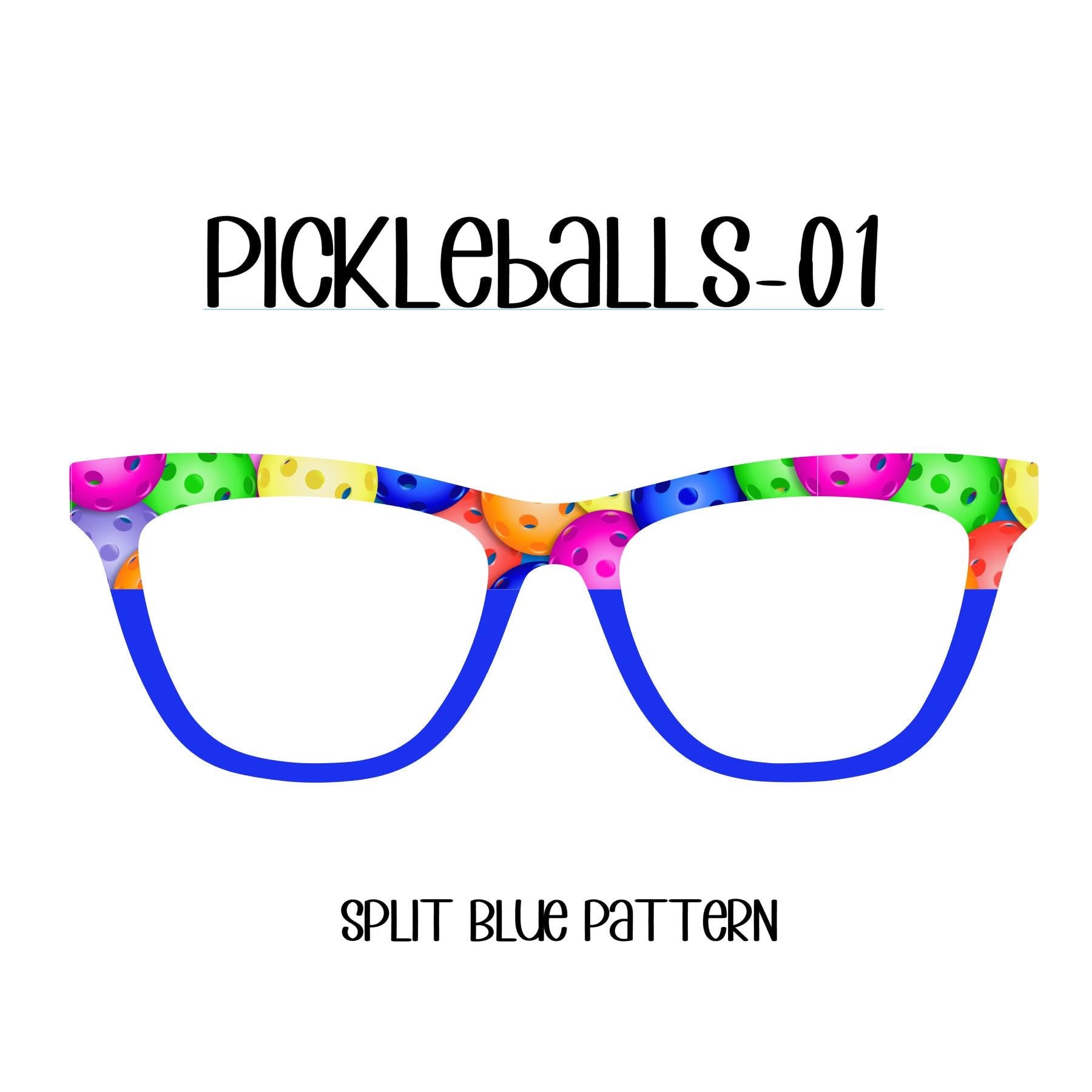 PICKLEBALLS_01 Eyewear Toppers, comes with N52 magnets
