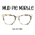 MUD PIE MARBLE Eyewear Toppers, comes with N52 magnets