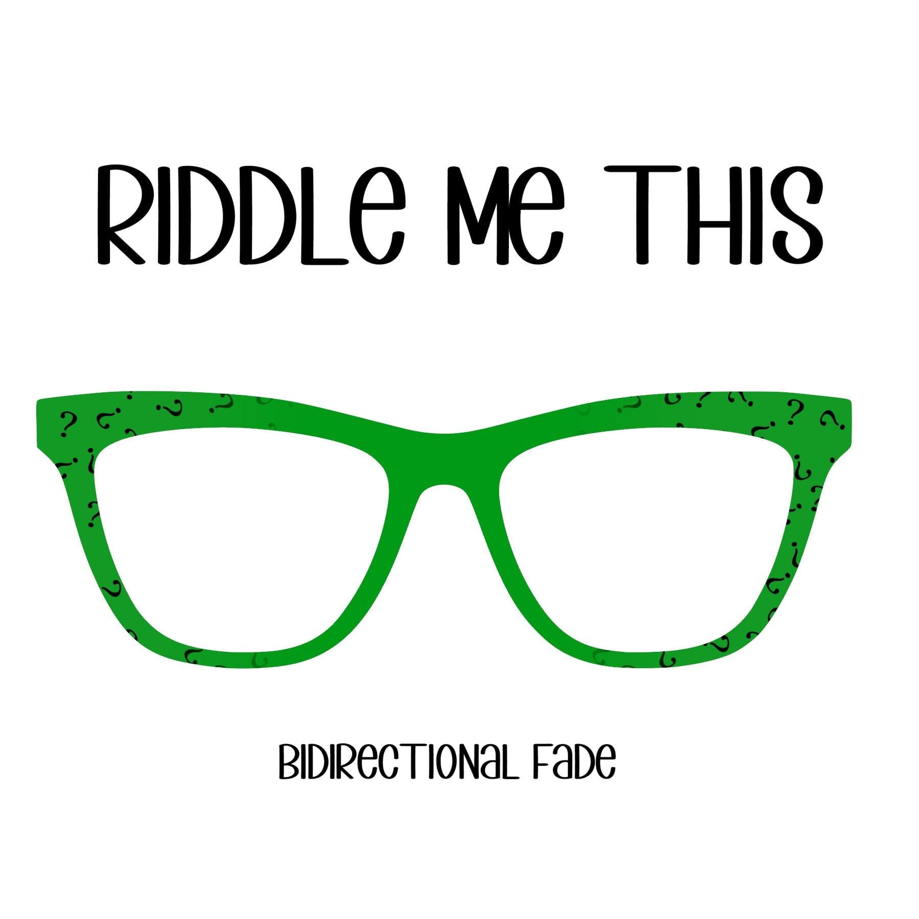 RIDDLE ME THIS Eyewear Toppers, comes with N52 magnets