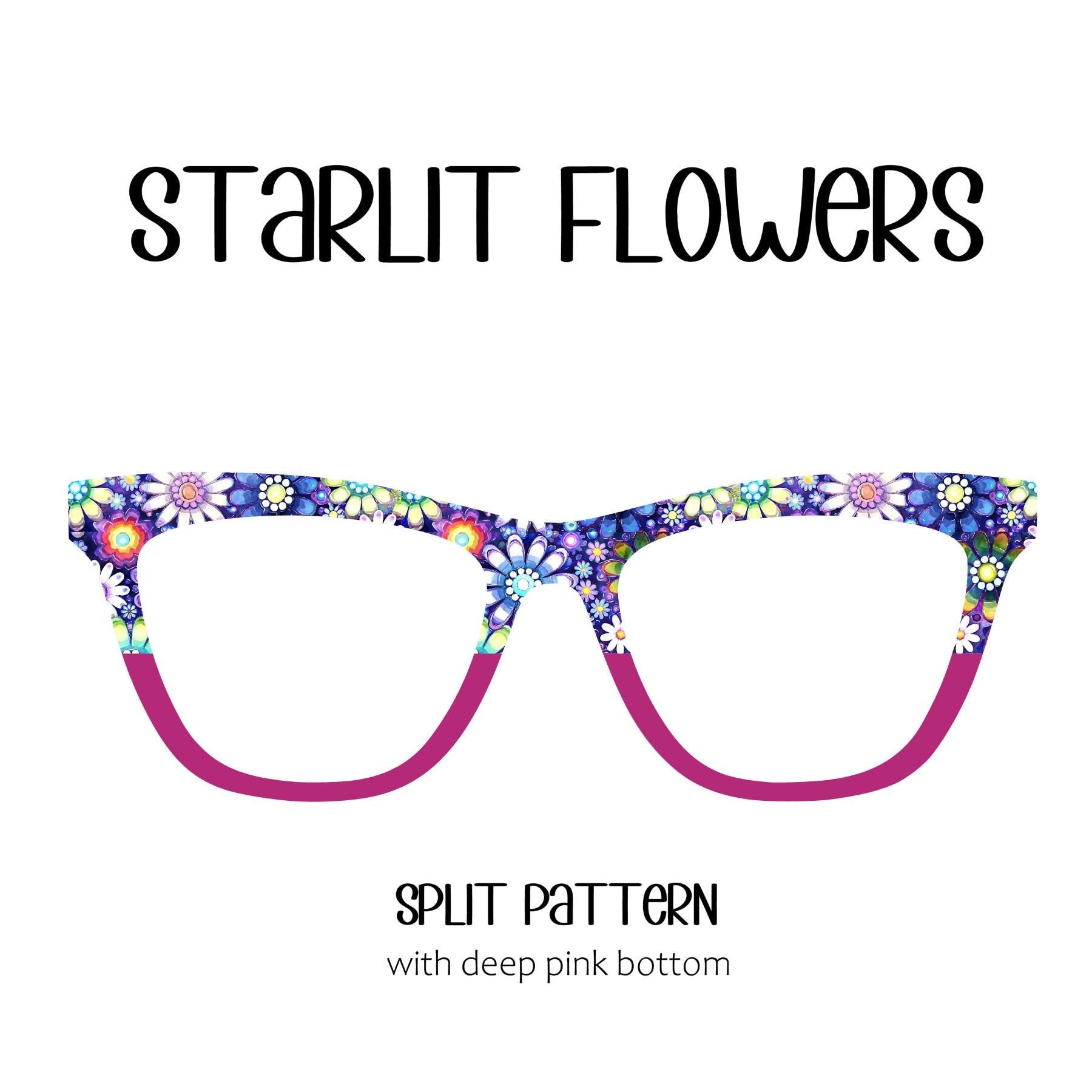 STARLIT FLOWERS Eyewear Toppers, comes with N52 magnets