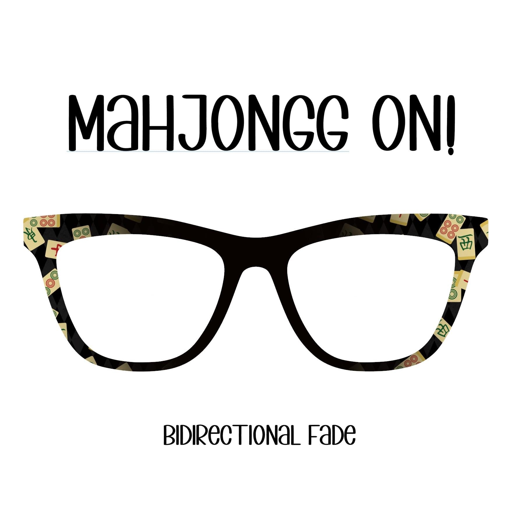 MAHJONGG ON! Eyewear Toppers, comes with N52 magnetss