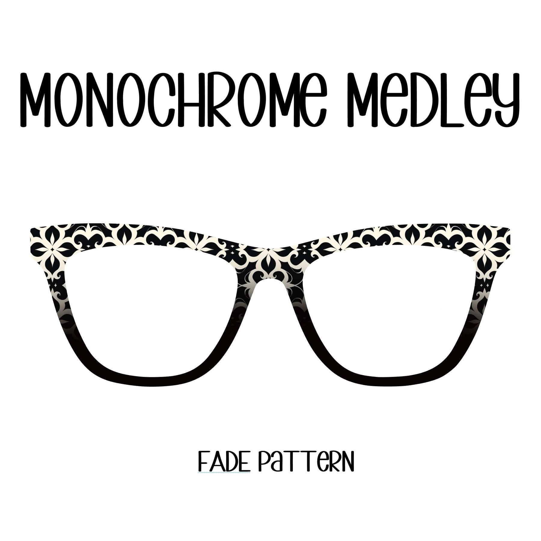 MONOCHROME MEDLEY Eyewear Toppers, comes with N52 magnets