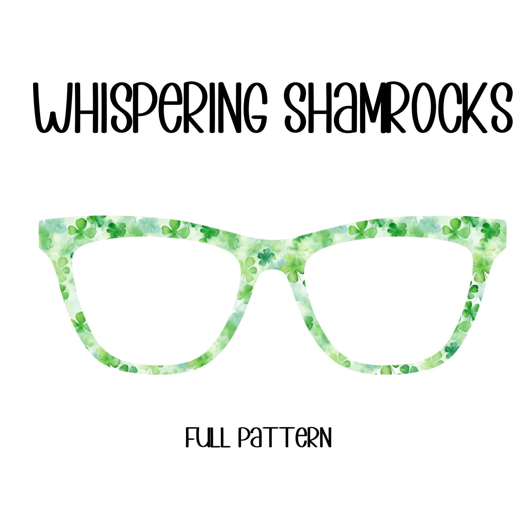 WHISPERING SHAMROCKS Eyewear Toppers, comes with N52 magnets