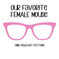OUR FAVORITE Female MOUSE Eyewear Toppers, comes with N52 magnets