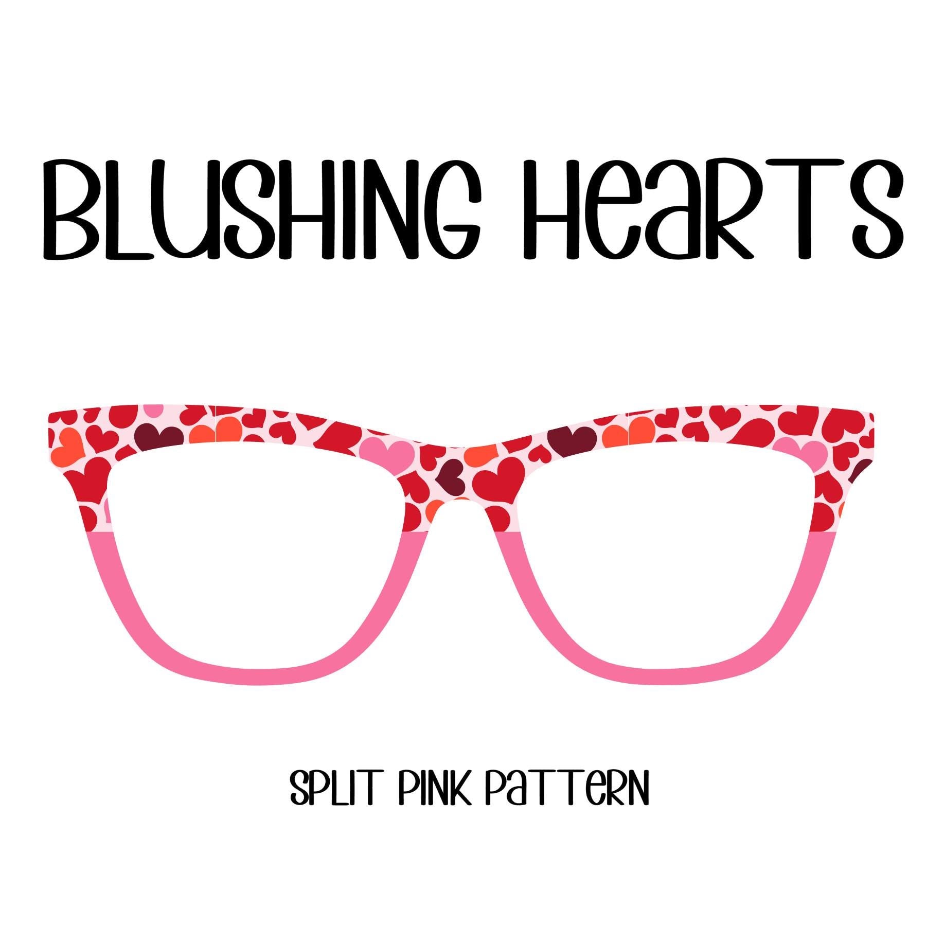BLUSHING HEARTS Eyewear Toppers, comes with N52 magnets