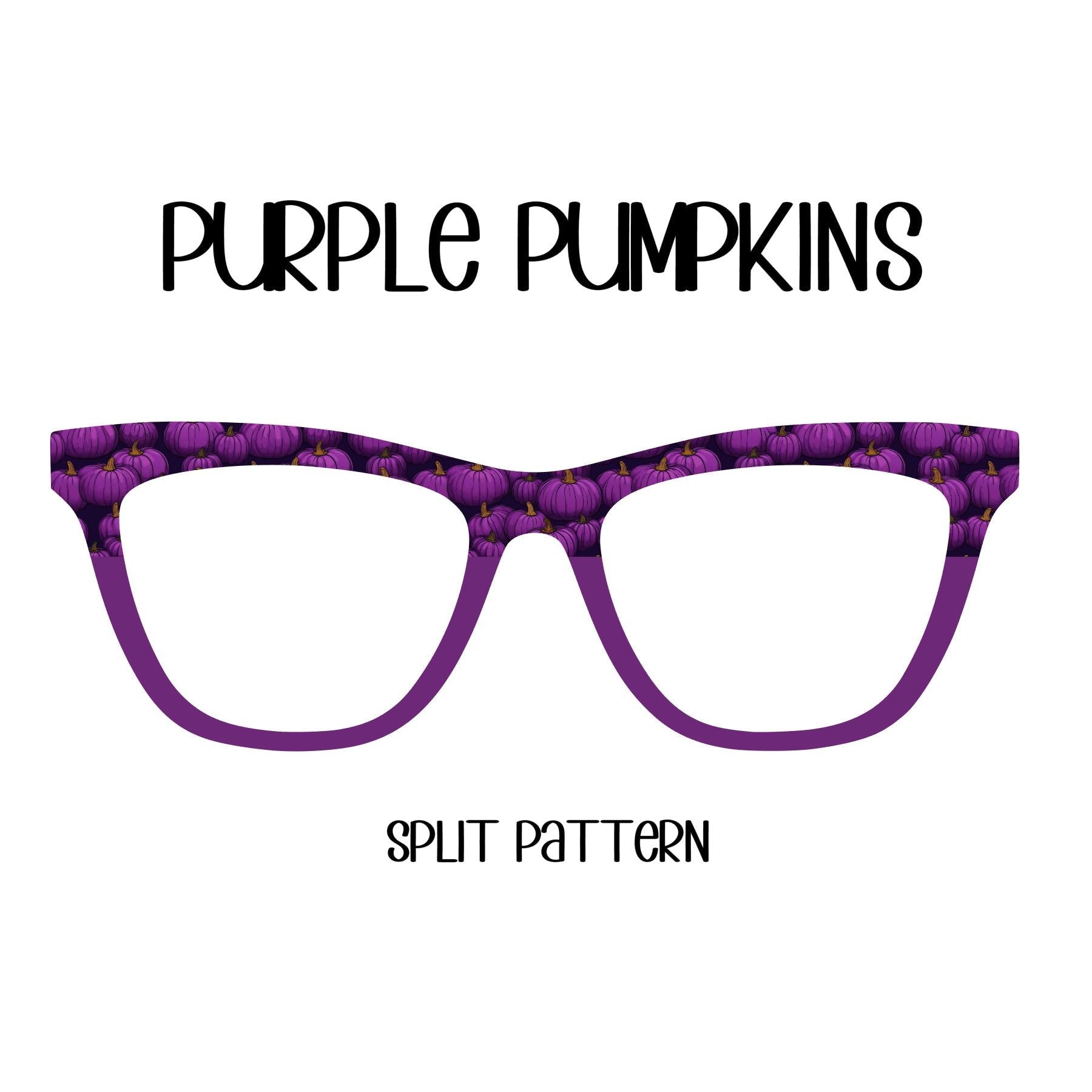 PURPLE PUMPKINS Eyewear Toppers, comes with N52 magnets