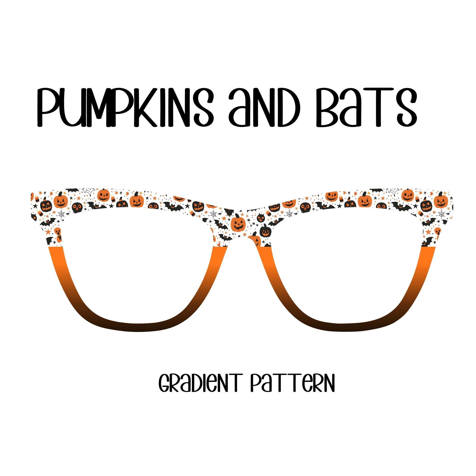 PUMPKINS and BATS Eyewear Toppers, comes with N52 magnets