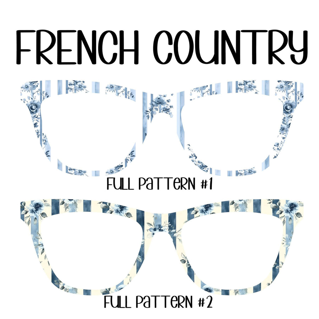 FRENCH COUNTRY - Choose Design 1 or 2 Eyewear Toppers, comes with N52 magnets