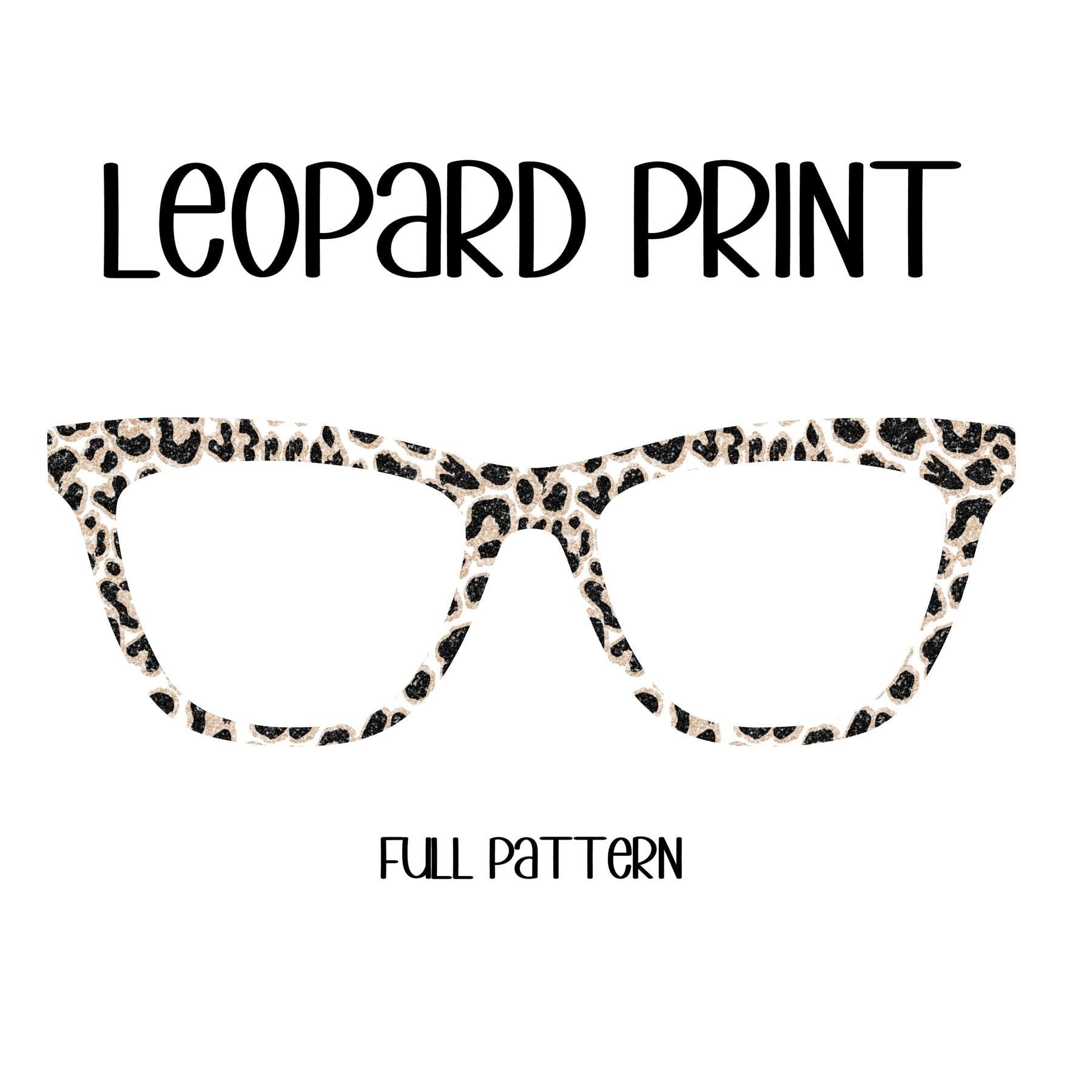 LEOPARD PRINT Eyewear Toppers, comes with N52 magnets