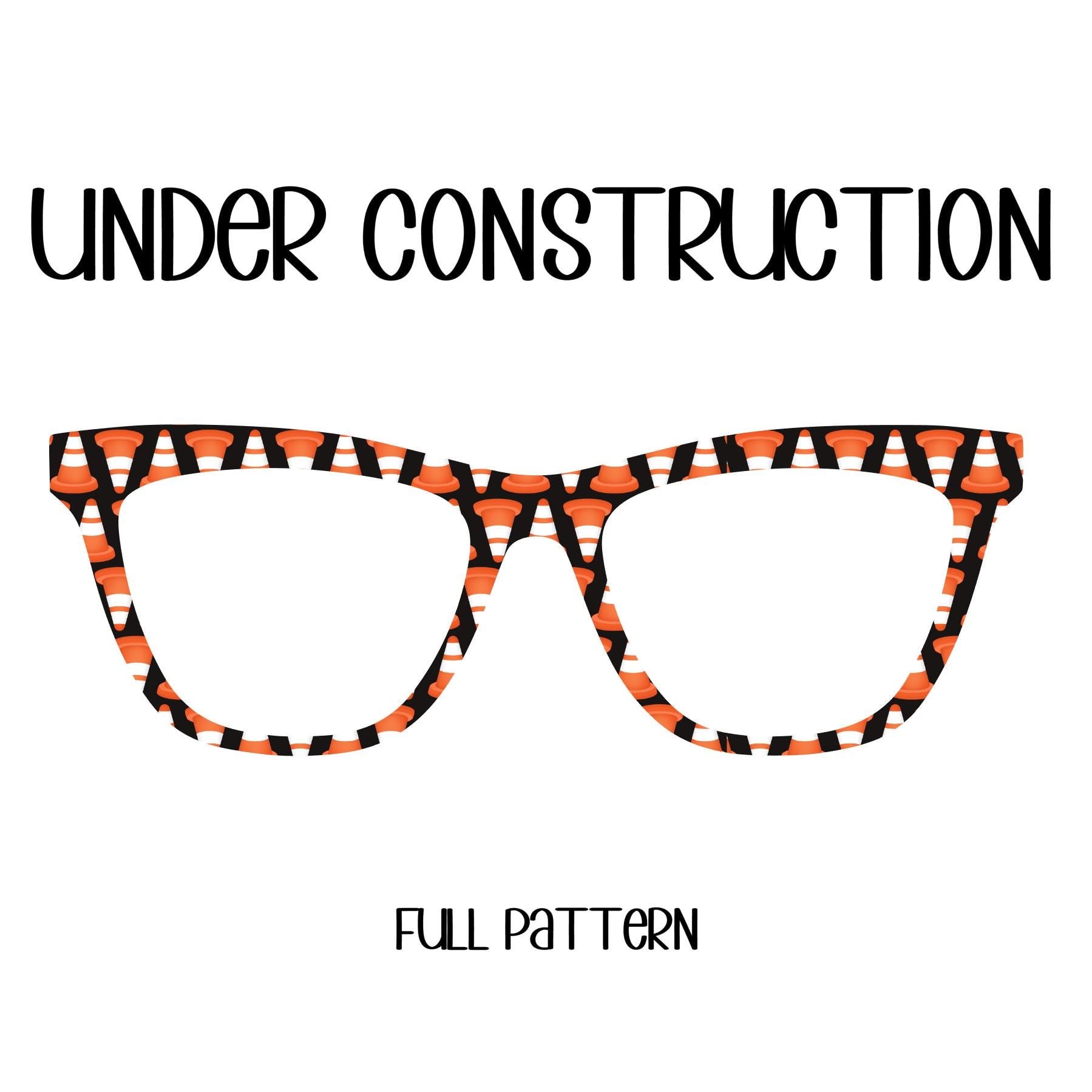 UNDER CONSTRUCTION Eyewear Toppers, comes with N52 magnets