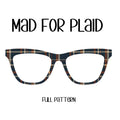 MAD FOR PLAID Eyewear Toppers, comes with N52 magnets