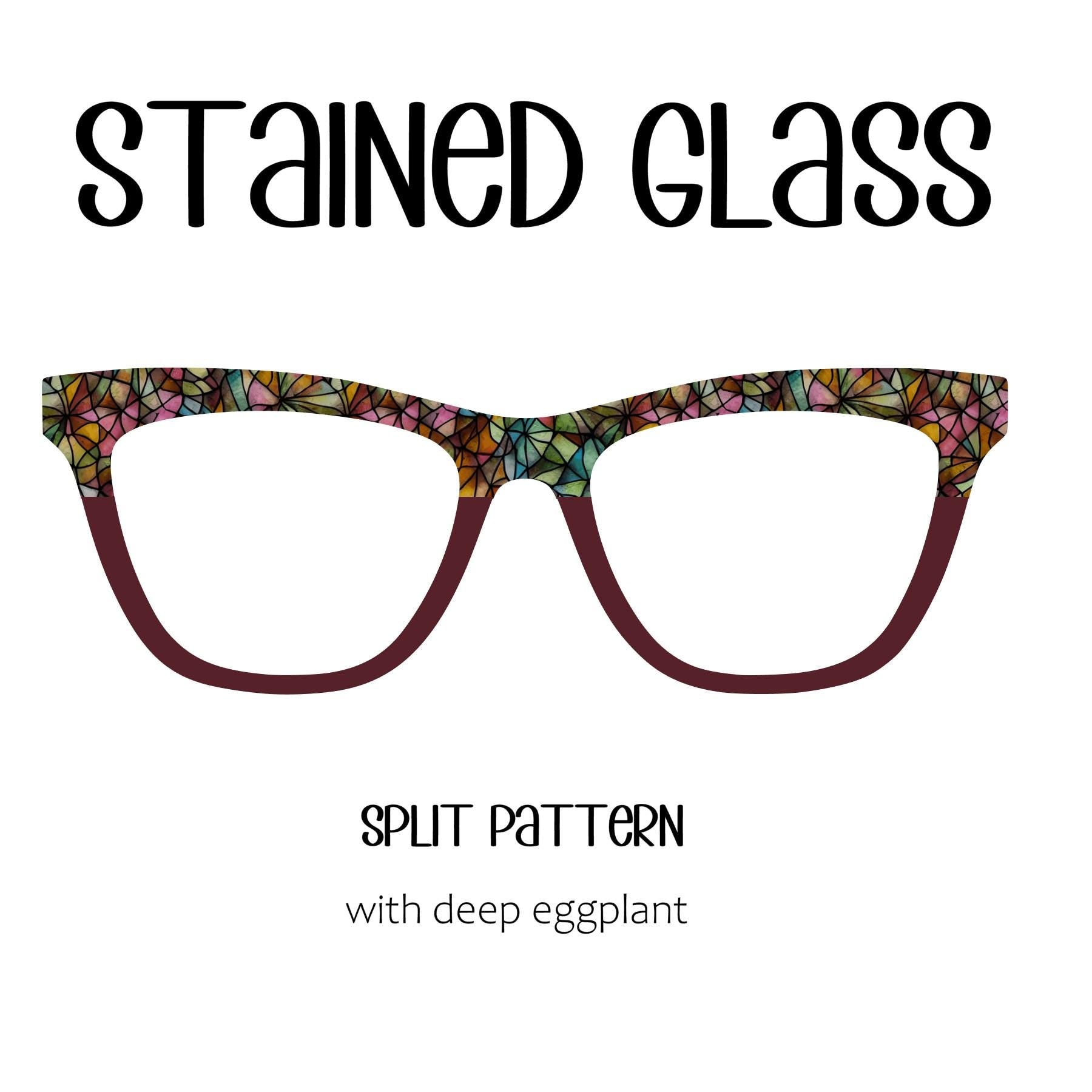 STAINED GLASS Eyewear Toppers, comes with N52 magnets